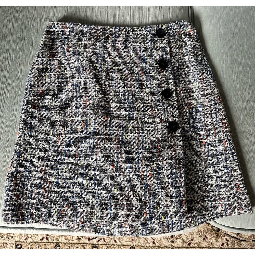 RW&CO. Multi-Color Tweed Mini Skirt
